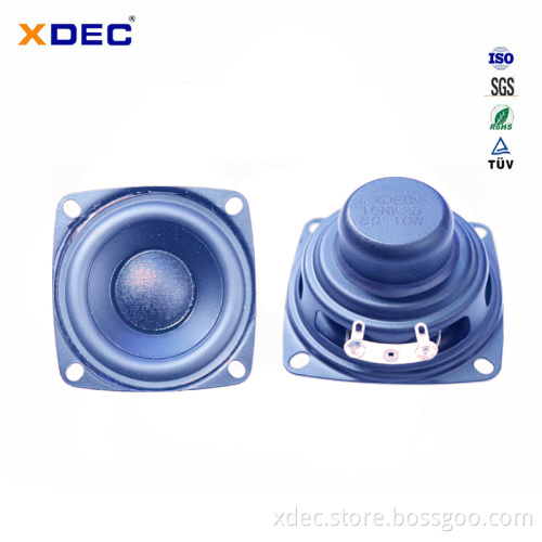 57*57mm 8ohm 10w Best fullrange soundbar speaker